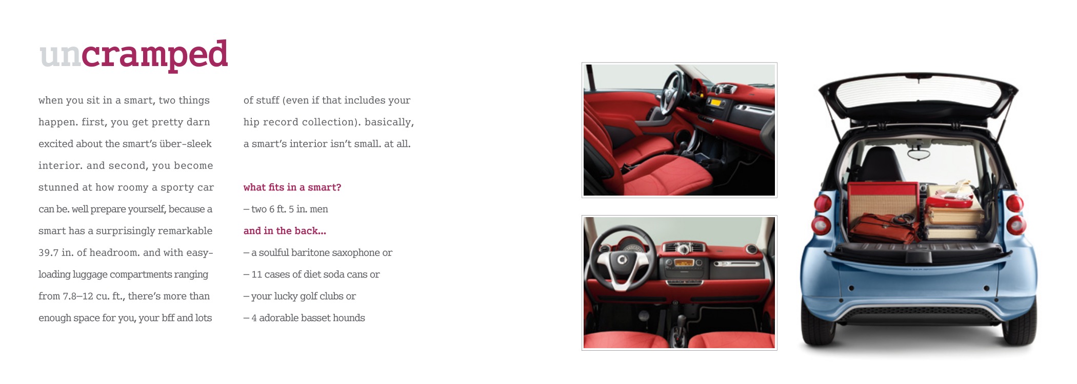 2013 Smart Fortwo Brochure Page 3